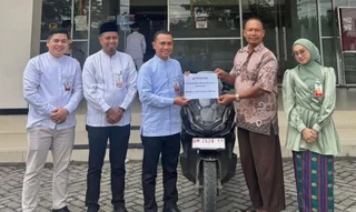 Taruh Dana Rp2 Miliar di BRK Syariah, Siswanto Bawa Pulang Honda ADV 160